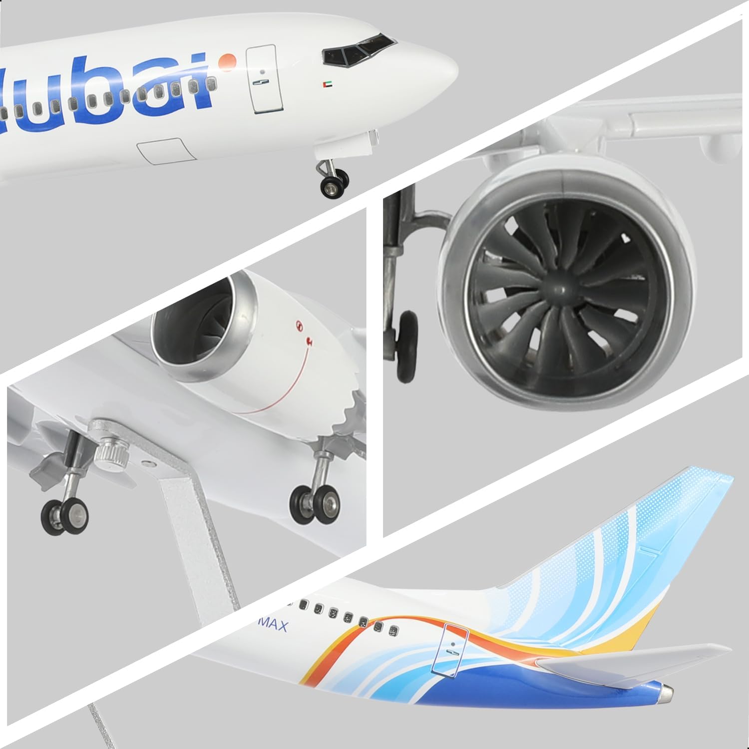 1/85 Scale Dubai B737 Resin Di - Home Office Dubai ulasan dan harga