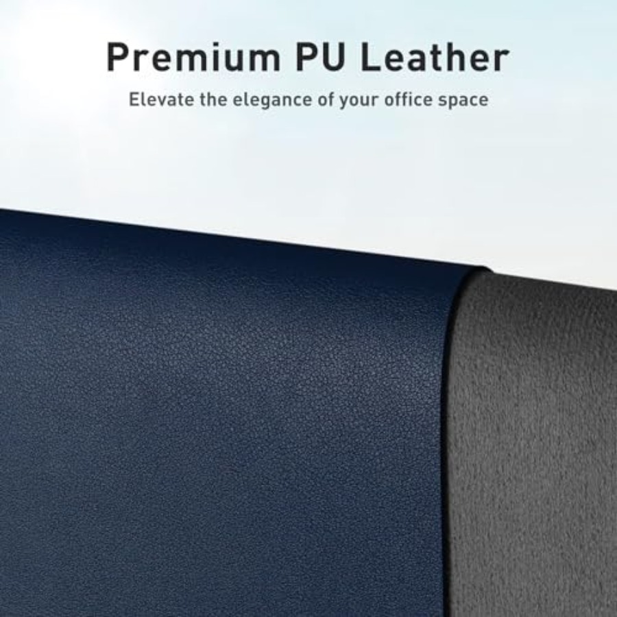 Leather Desk Pad Protector Mou - Desk Mat Leather ulasan dan harga