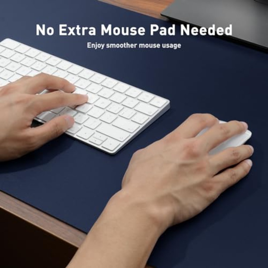 Leather Desk Pad Protector Mou - Desk Mat Leather ulasan dan harga