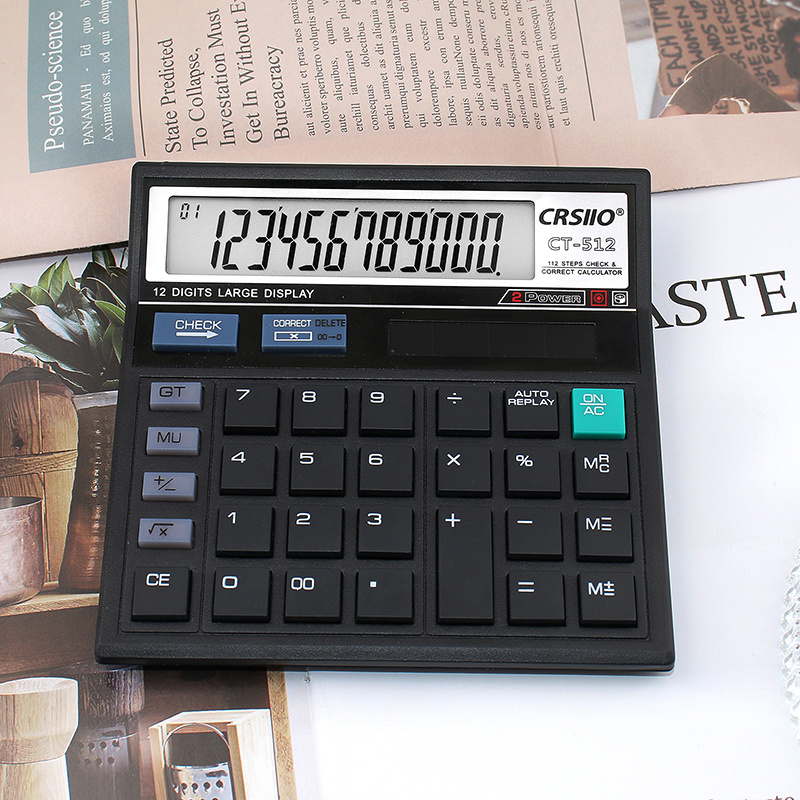 12-Digit LCD Display Calculato - Home Office Tax ulasan dan harga