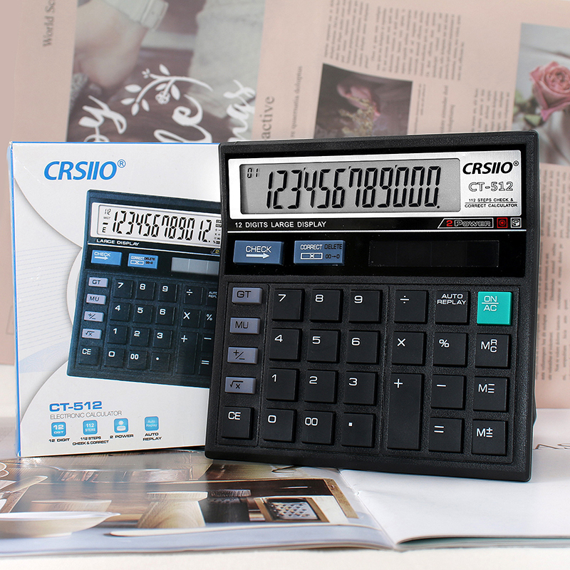 12-Digit LCD Display Calculato - Home Office Tax ulasan dan harga