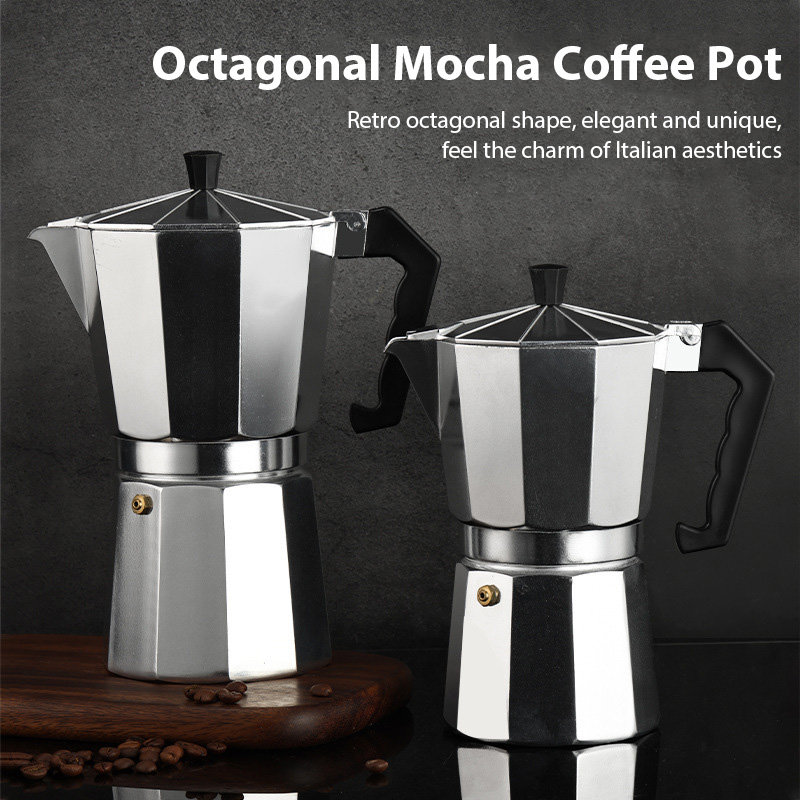 Octagonal Moka Coffee Kettle L - Home Office Moka ulasan dan harga