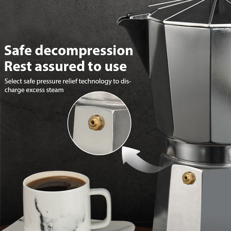 Octagonal Moka Coffee Kettle L - Home Office Moka ulasan dan harga
