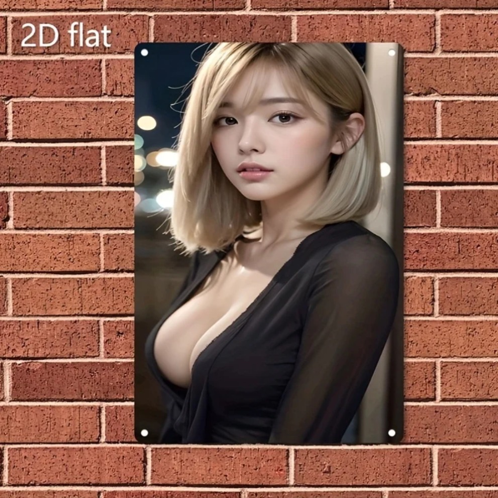 Elegant Blonde Woman Portrait  - Home Office Minimalist ulasan dan harga