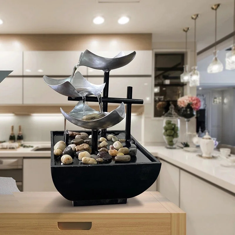 Tabletop Water Fountain Orname - Home Office Cozy ulasan dan harga