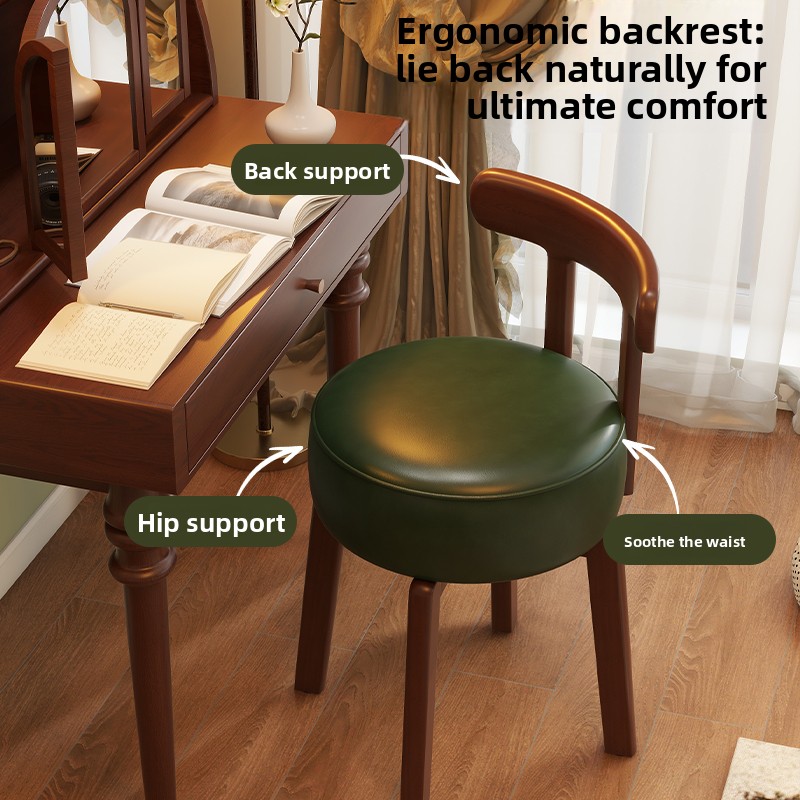 Solid wood rotating dressing c - Home Office Minimalist ulasan dan harga