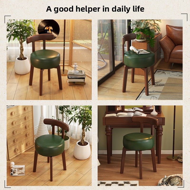 Solid wood rotating dressing c - Home Office Minimalist ulasan dan harga