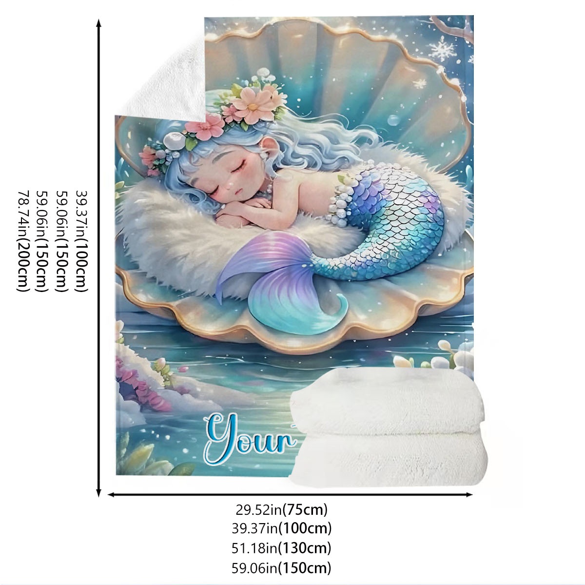 Personalized Name Mermaid   Bl - Home Office Cozy ulasan dan harga