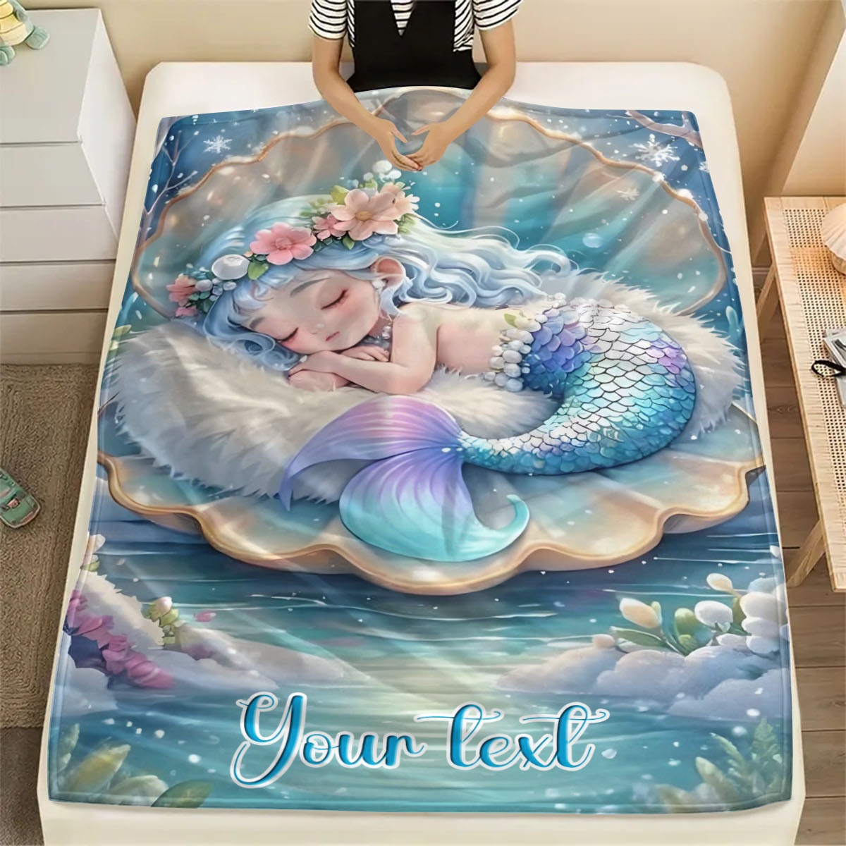 Personalized Name Mermaid   Bl - Home Office Cozy ulasan dan harga