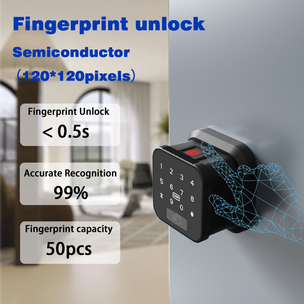 WINFREE Smart Lock Fingerprint - Home Office Immigration ulasan dan harga