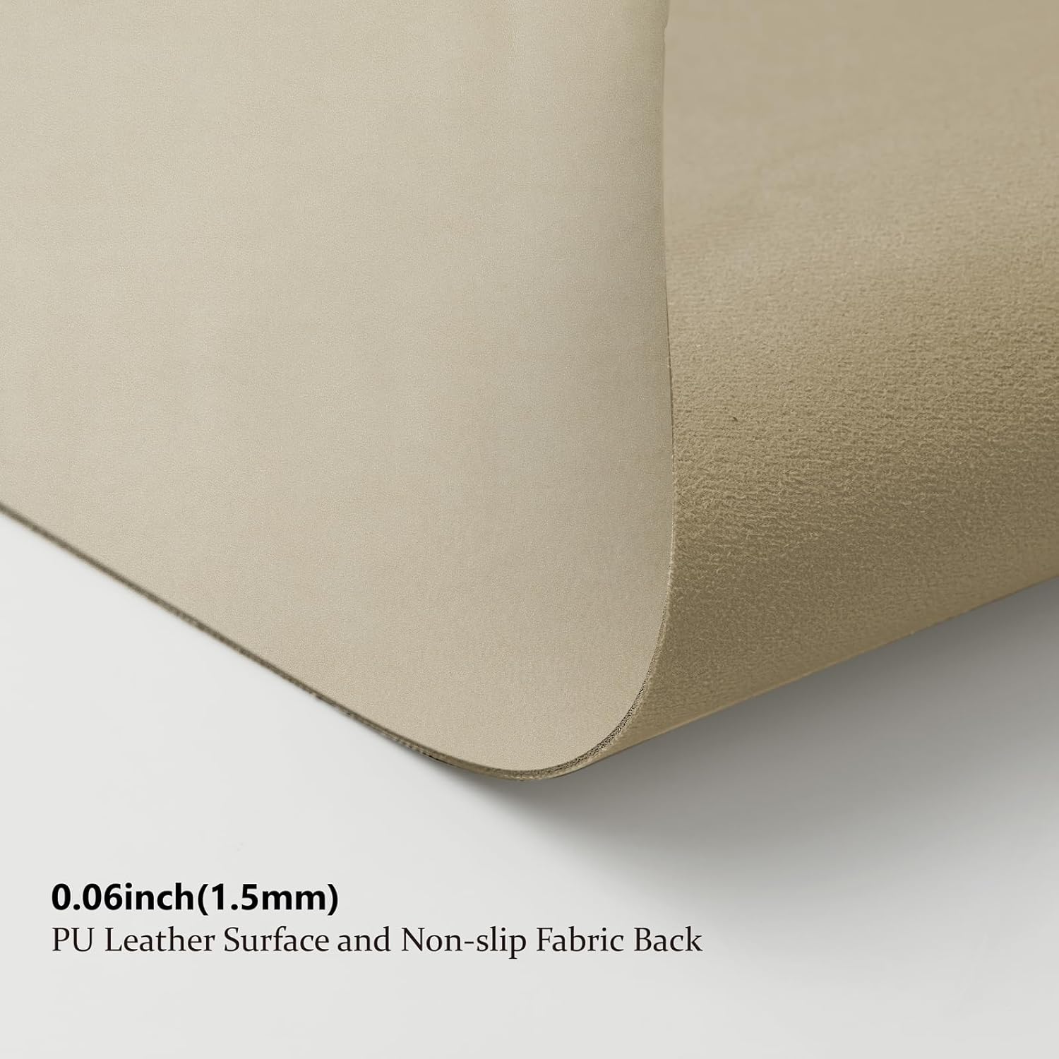 PU Leather Desk Mat Non-Slip f - Desk Mat Leather ulasan dan harga