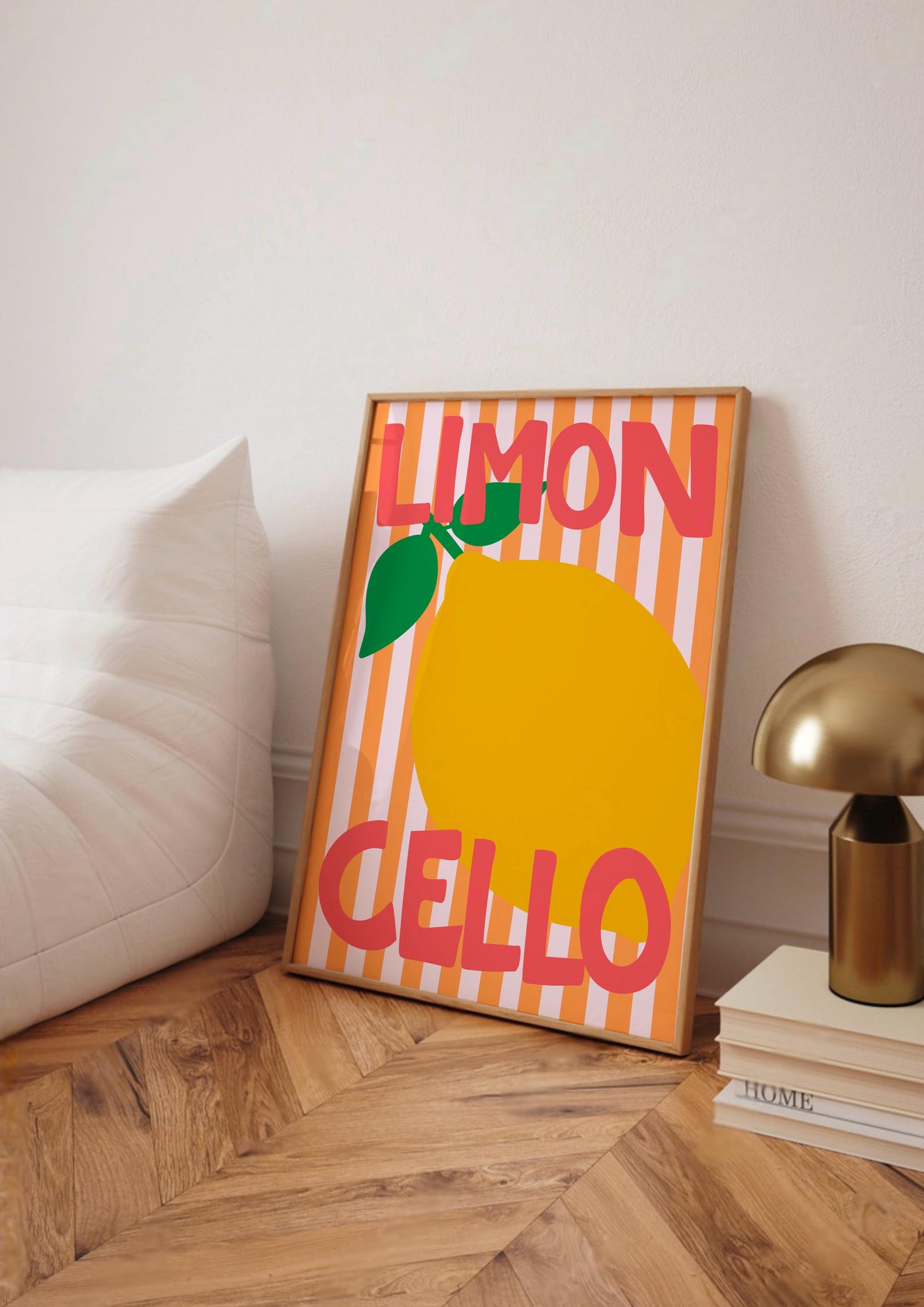 Modern Italian Limoncello Lemo - Home Office Minimalist ulasan dan harga