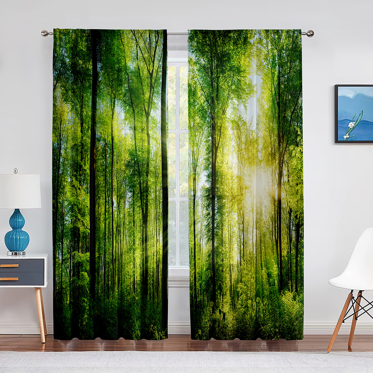Woodland Forest Foliage Sunbea - Home Office With View ulasan dan harga