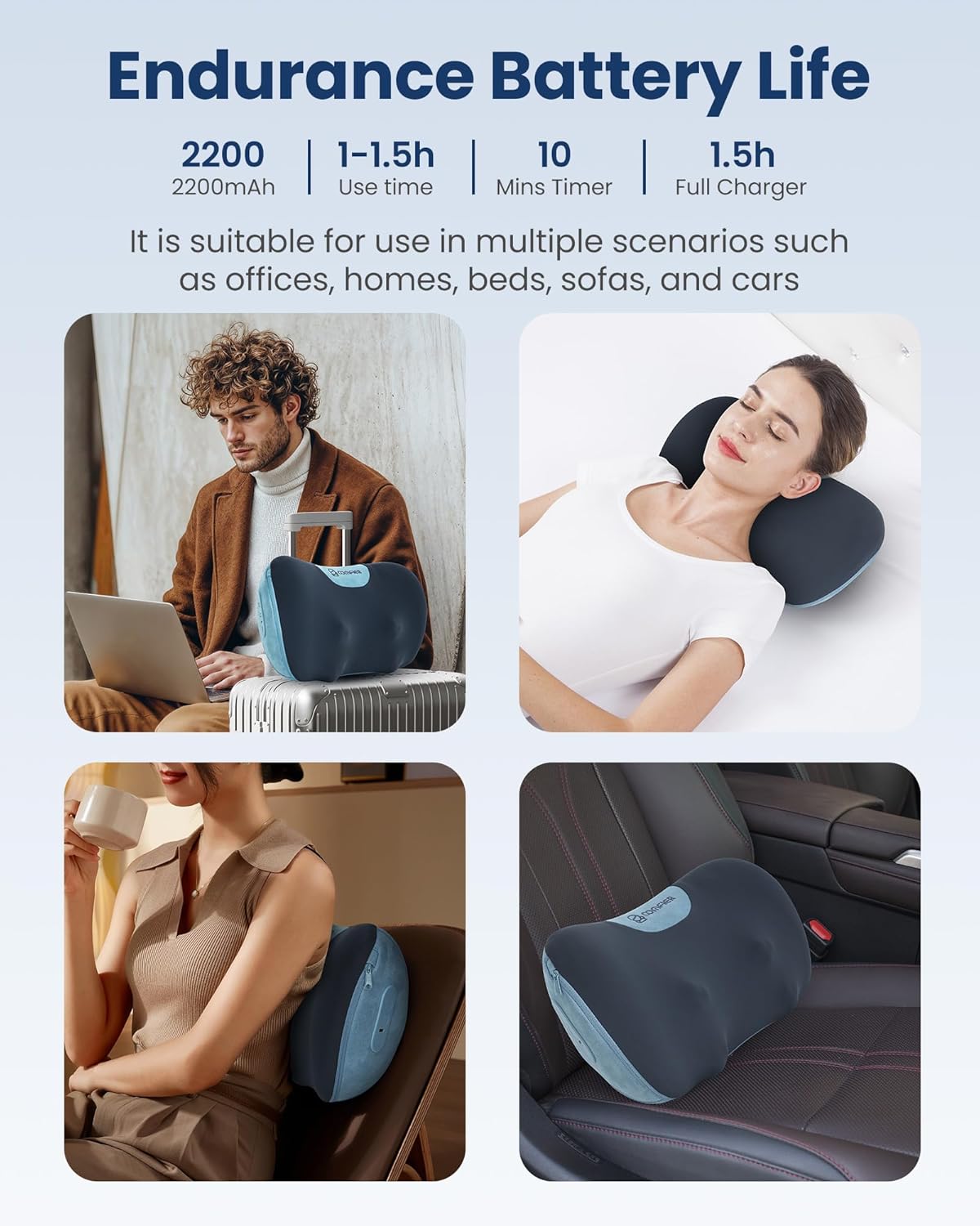 Shiatsu Neck and Back Massager - Home Office Alternative ulasan dan harga