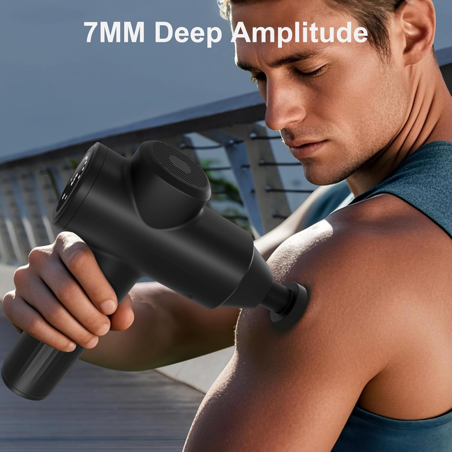 Deep Tissue Massage Gun for Pa - Home Office Alternative ulasan dan harga