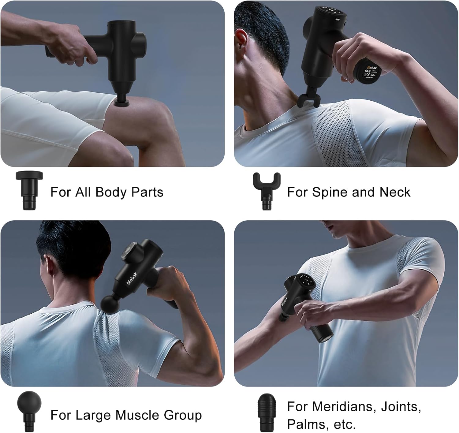 Deep Tissue Massage Gun for Pa - Home Office Alternative ulasan dan harga