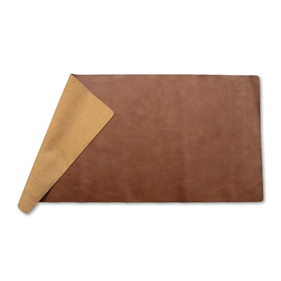 Genuine Leather Desk Pad Offic - Desk Mat Leather ulasan dan harga