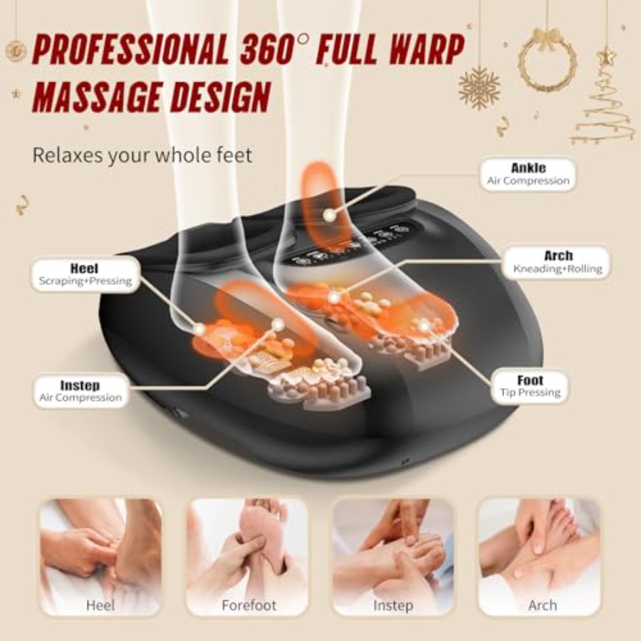 Shiatsu Foot Massager Machine  - Home Office Alternative ulasan dan harga