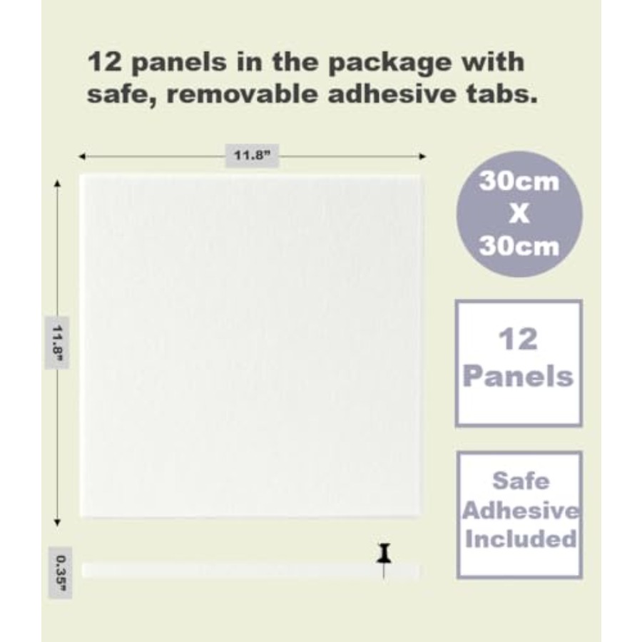White Cork Board Tiles Large C - Home Office Alternative ulasan dan harga