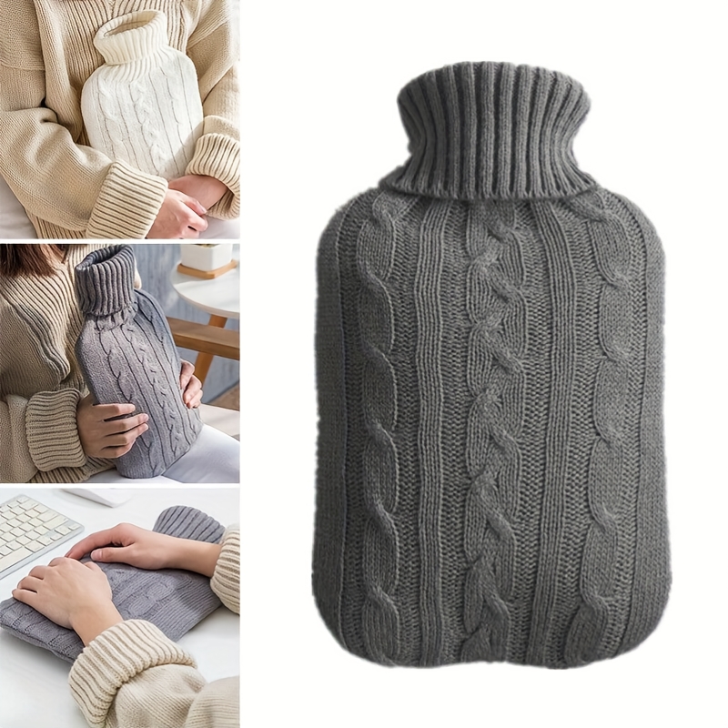 Gray Hot Water Bottle Cover -  - Home Office Cozy ulasan dan harga