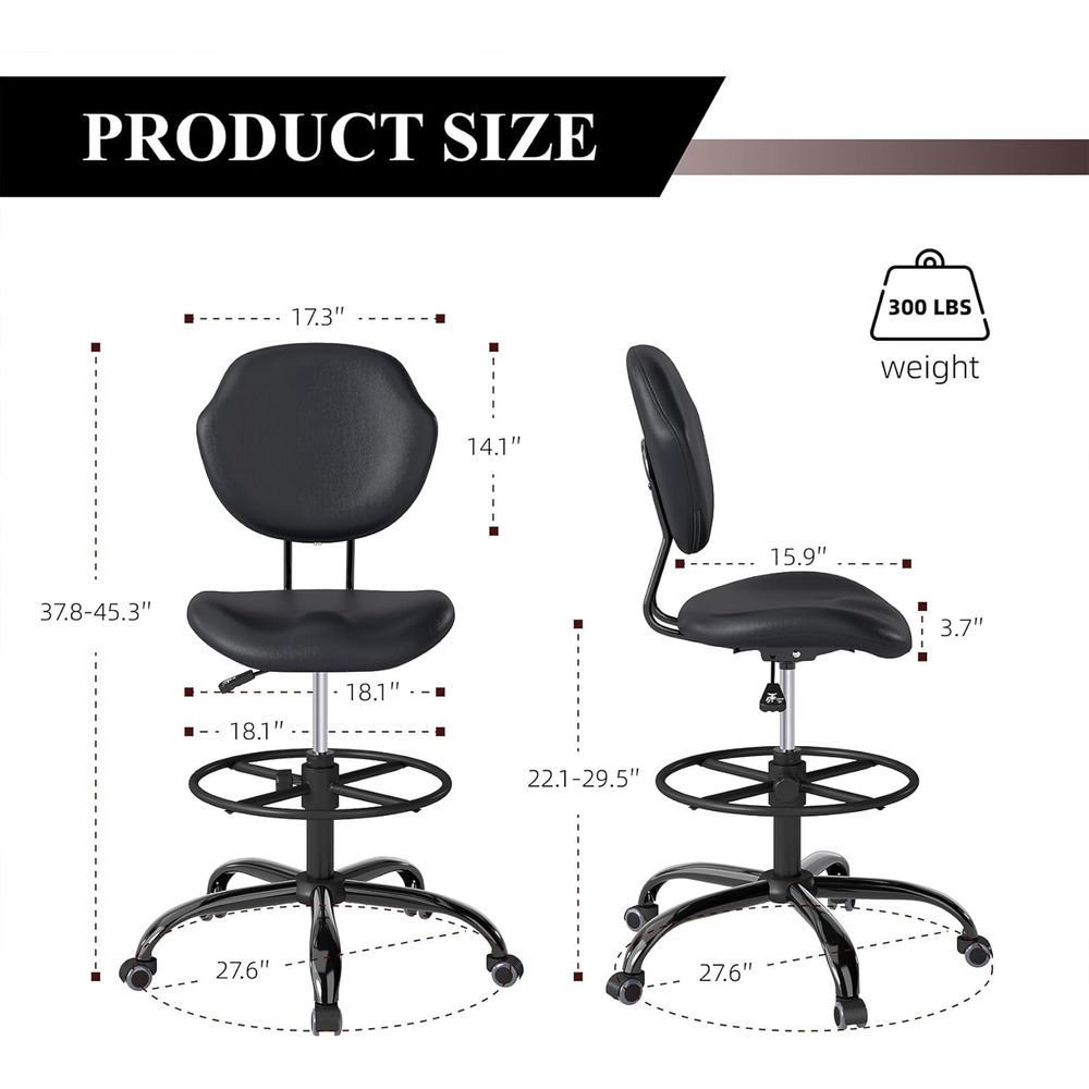 Ergonomic Swivel Chair with Lu - Home Office Chair ulasan dan harga