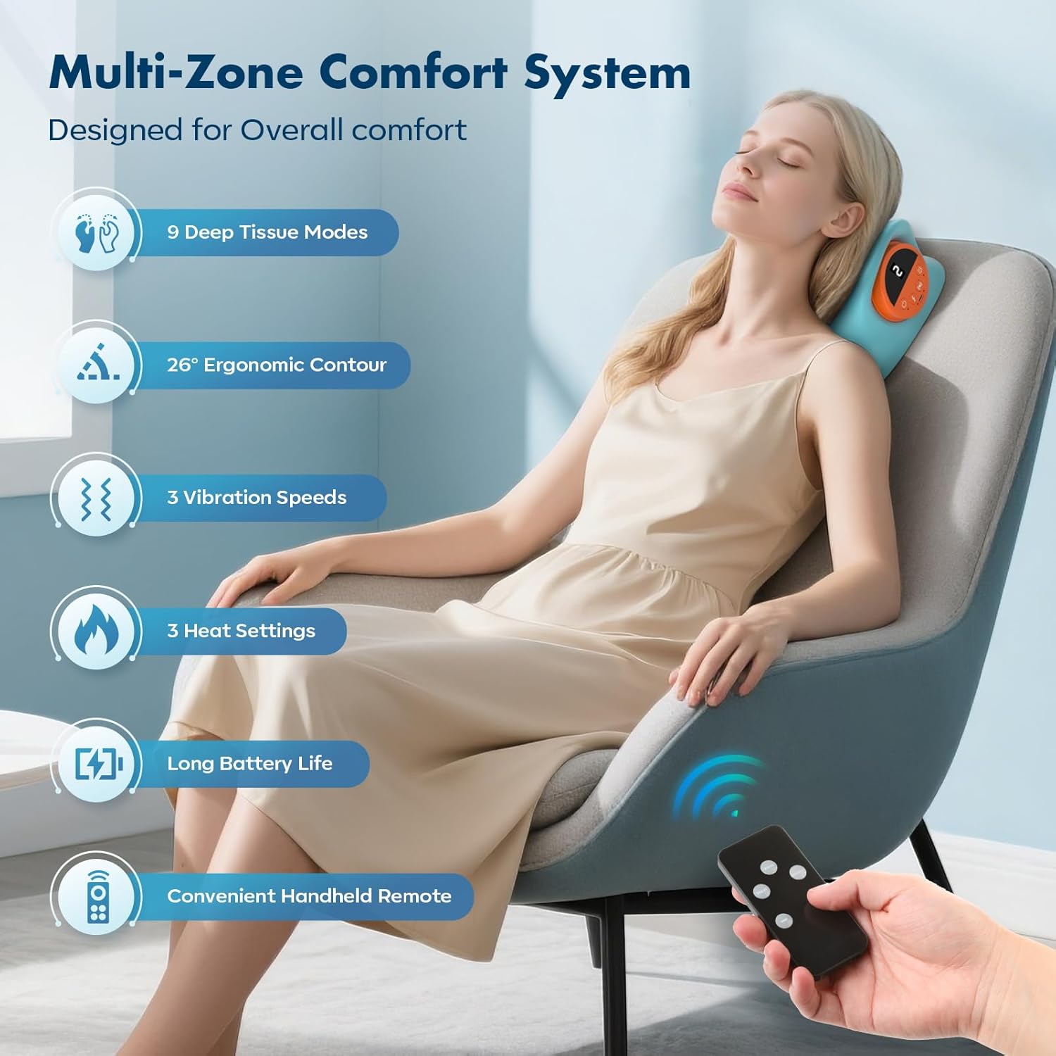 4-in-1 Neck & Shoulder Massage - Home Office Alternative ulasan dan harga