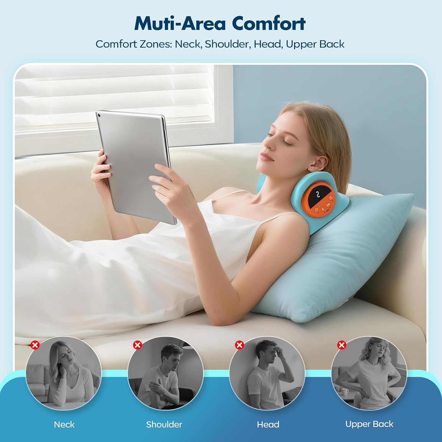 4-in-1 Neck & Shoulder Massage - Home Office Alternative ulasan dan harga