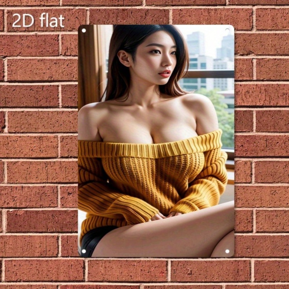 Minimalist Metal Sign - 2D Fla - Home Office Minimalist ulasan dan harga