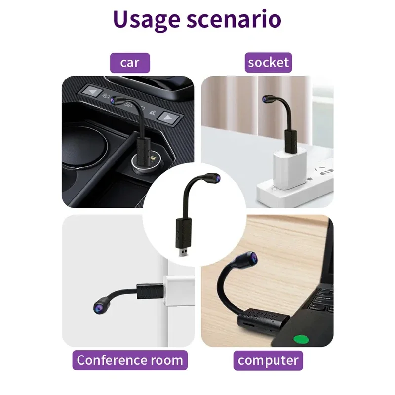4K Mini USB WiFi Camera Portab - Home Office With View ulasan dan harga