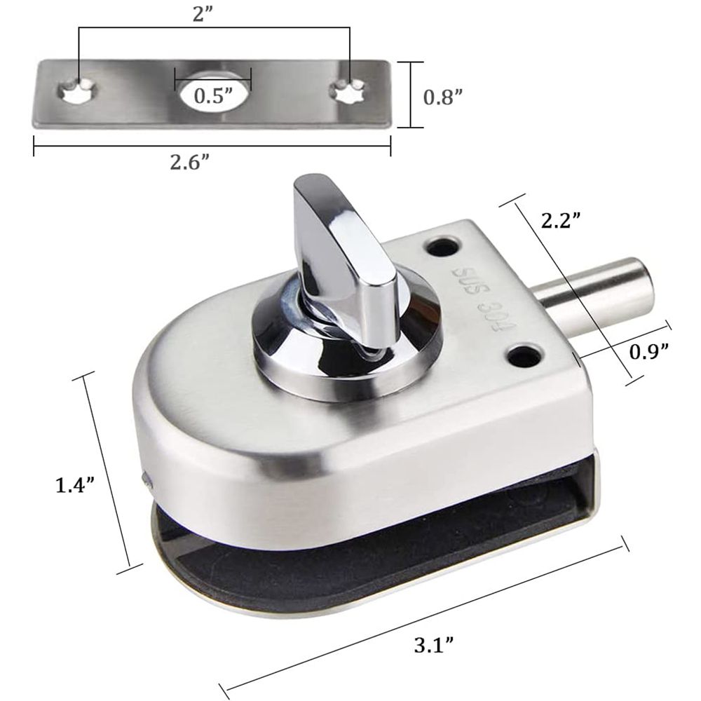 Bathroom Office Keyless Anti-T - Home Office Immigration ulasan dan harga