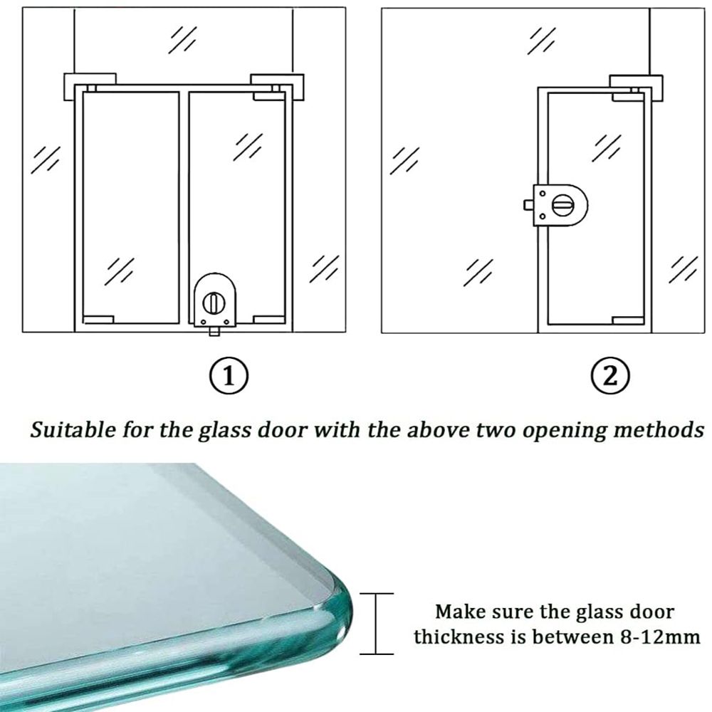 Bathroom Office Keyless Anti-T - Home Office Immigration ulasan dan harga