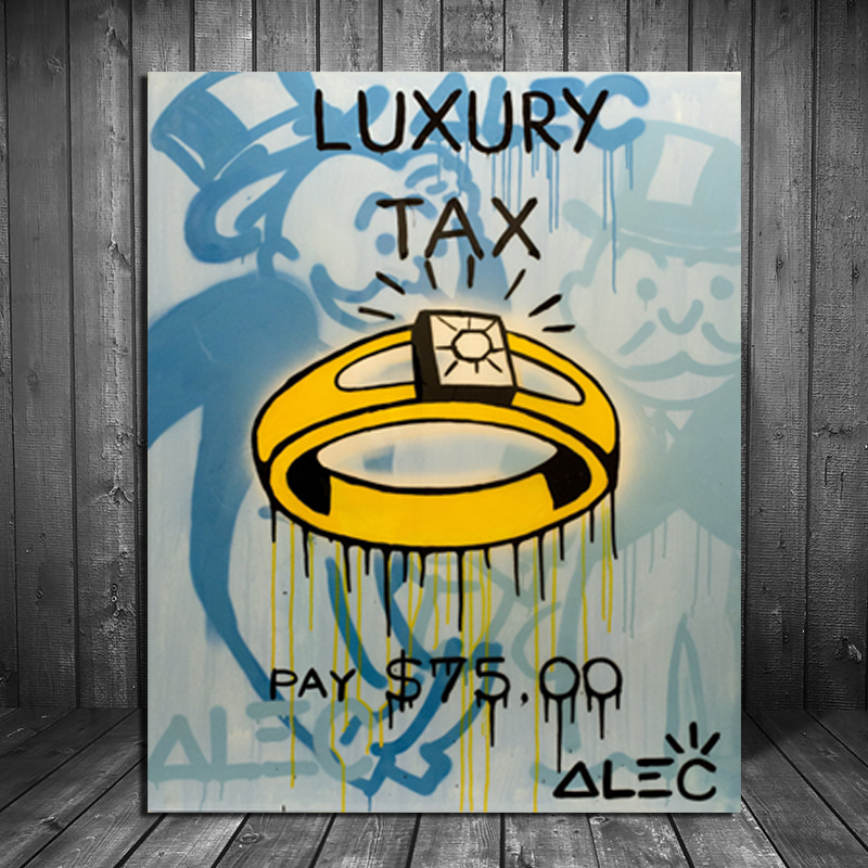 Alec Monopoly Luxury Tax Wall  - Home Office Tax ulasan dan harga